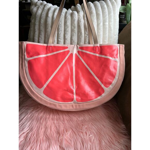 Kate Spade Grapefruit Flights of Fruit Tote - Picture 2 of 13